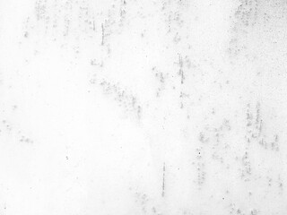 Steel texture metal sheet background with peeling white paint.