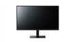 © Daniel - Modern Black Computer Monitor with Blank Screen on White Background