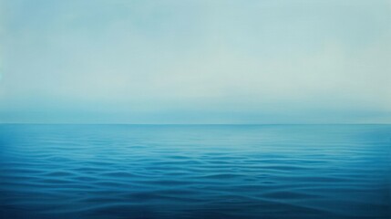 Poster - Tranquil Ocean Horizon