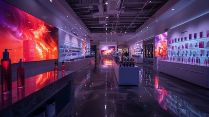 Wall Mural - a visual tour of the latest smart home products and