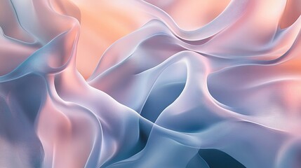 An elegant abstract design featuring soft colors and flowing shapes, perfect for a modern Father's Day wallpaper