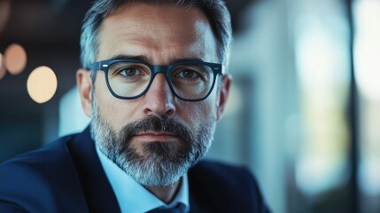 Wall Mural - Businessman in a suit