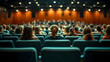 © Siasart Stock - Audience at a performance in a theater setting.