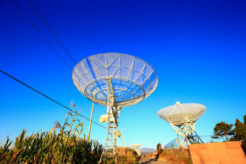 Wall Mural - the observatory radio telescope