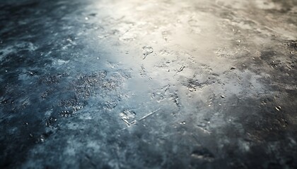 Poster - A textured surface with a mix of light and dark tones, featuring reflections and an ethereal quality.