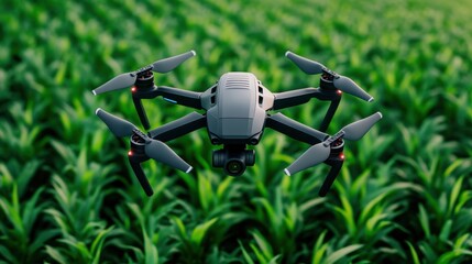 Innovative Drone Crop Scanning Revolutionizing Agriculture with Aerial Precision Over Fields