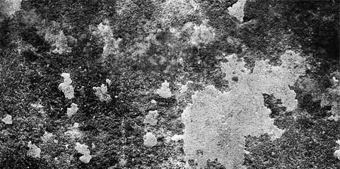Fototapete - Grunge black and white crack paper texture design and texture of a concrete wall with scratches background. Stone texture for painting on ceramic tile and Surface of old and dirty outdoor wall.
