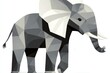© Edifi 4 - Geometric Elephant in Low Poly Style