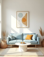 Wall Mural - modern living room