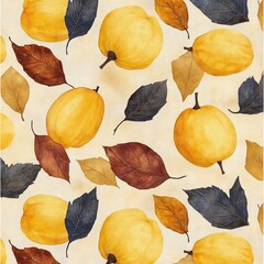 Autumn Foliage Squash: Perfect for Thanksgiving and Fall-Themed Backgrounds