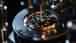 © aubriella - An extreme close-up of a quantum sensor measuring minute changes in gravitational fields, Quantum sensing technology style, photo of