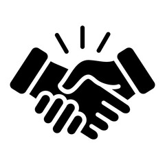 Poster - Handshake Icon