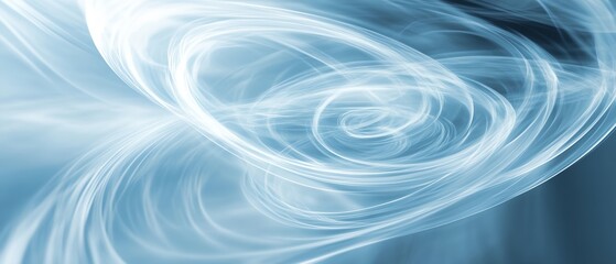 Wall Mural - a blue and white swirl with a blue background. the swirl is very large and has a lot of detail