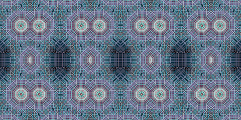 Seamless abstract pattern. the texture of the art is symmetrical