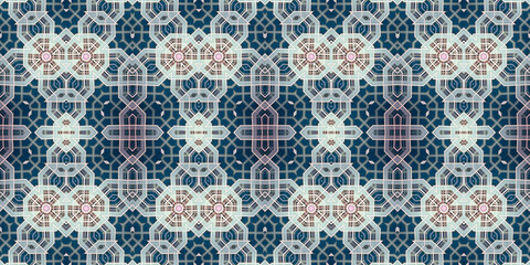 Seamless abstract pattern. the texture of the art is symmetrical