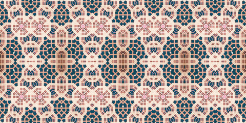 Seamless abstract pattern. the texture of the art is symmetrical