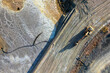 © ADDICTIVE STOCK - Aerial view of Rio Tinto mine operations in Huelva, Spain