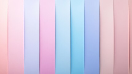 Wall Mural - soft pastel gradient blending light pink, baby blue, and pale lavender with smooth transitions
