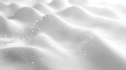 Wall Mural - bright white background with a faint overlay of abstract dots or lines for a modern, clean look