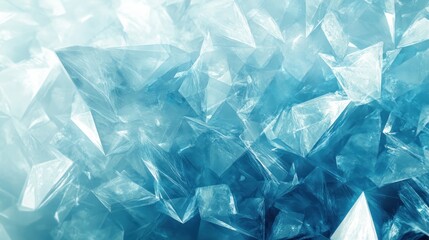 Wall Mural - transparent overlays of abstract polygonal designs with a digital feel