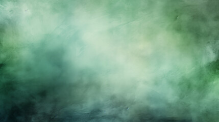 Aufkleber - Green painting background. Closeup of abstract rough green art painting texture