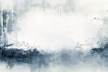 Sticker - Abstract landscape with soft hues, evoking tranquility and introspection.