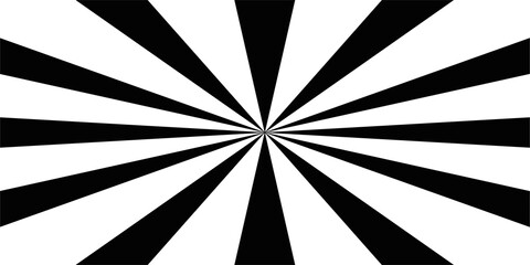 Black and White Pinwheel PNG Transparent