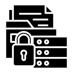 Poster - Private Data Icon