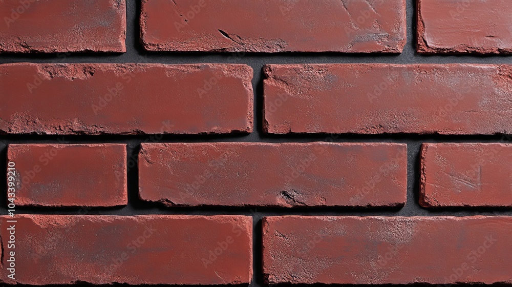 Red Building Texture Red brick wall texture, a classic construction material for buildings ...