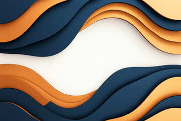 Wall Mural - Dynamic waves of color a modern abstract design featuring rich textures and fluid shapes