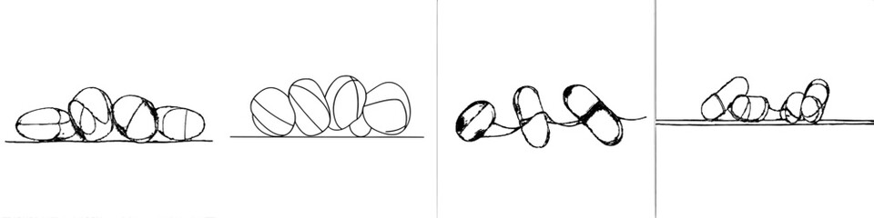 Aufkleber - The design of medicine is a continuous line drawn to a minimal scale