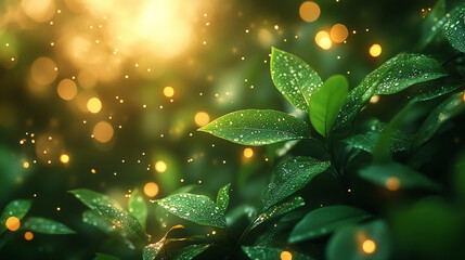 soft blurred abstract natural fresh green background green natural environment and ecology safety.