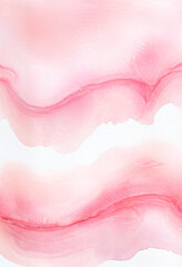 Wall Mural - pastel pink aquarelle background with free space