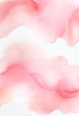 Wall Mural - pastel pink aquarelle background with free space