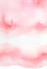 Wall Mural - pastel pink aquarelle background with free space