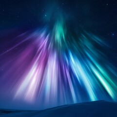 Wall Mural - northern lights and rainbow acid type with purples texture 