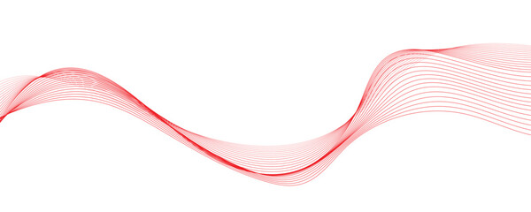 abstract red wave background