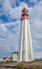 Sticker - Pointe-au-Père Lighthouse, Rimouski, Quebec, Canada