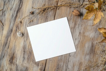 card mockups, wedding card, blank card, mockups template, 5x7 , autumn , boho