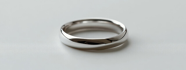 a simple ring on white background