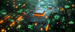 © Fernando - Closeup of a Circuit Board with Glowing LEDs and CPU