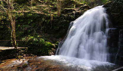 Wall Mural - Nuzhetiye Waterfall in Kocaeli, Turkey.
