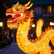 © Photography09 - Light-up dragon floats, with glowing scales winding through the festival parade route
