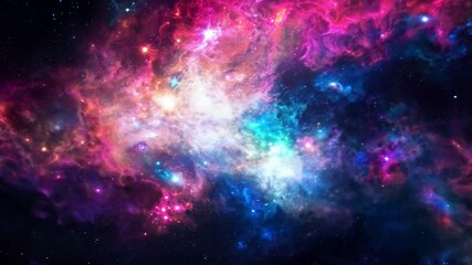 Wall Mural - abstract space background