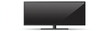 © weerayut - Sleek modern television with a minimalist design, perfect for enhancing any living space or entertainment setup.