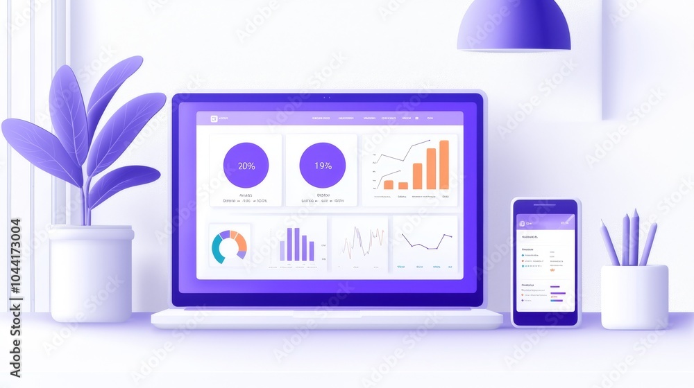 Medical UI kit with customizable icons, graphs, and charts for ...