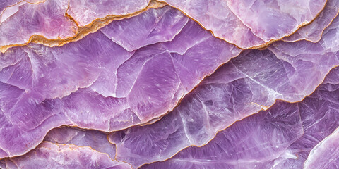 Poster - Lavender jade surface texture with beautiful layers showcasing shades of purple and intricate patterns. This stunning natural stone evokes sense of tranquility and elegance