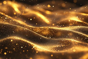 Gold Surface Close-Up