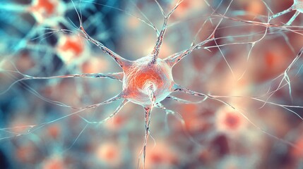 abstract neural network background .