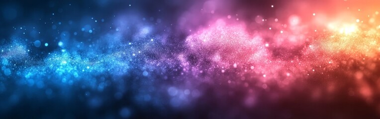 Abstract pink and blue blurred gradient background for creative designs